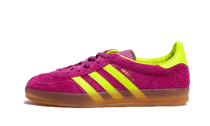 Adidas Gazelle Indoor Shock Purple, Shock Purple/Yellow/Gum (HQ8715)