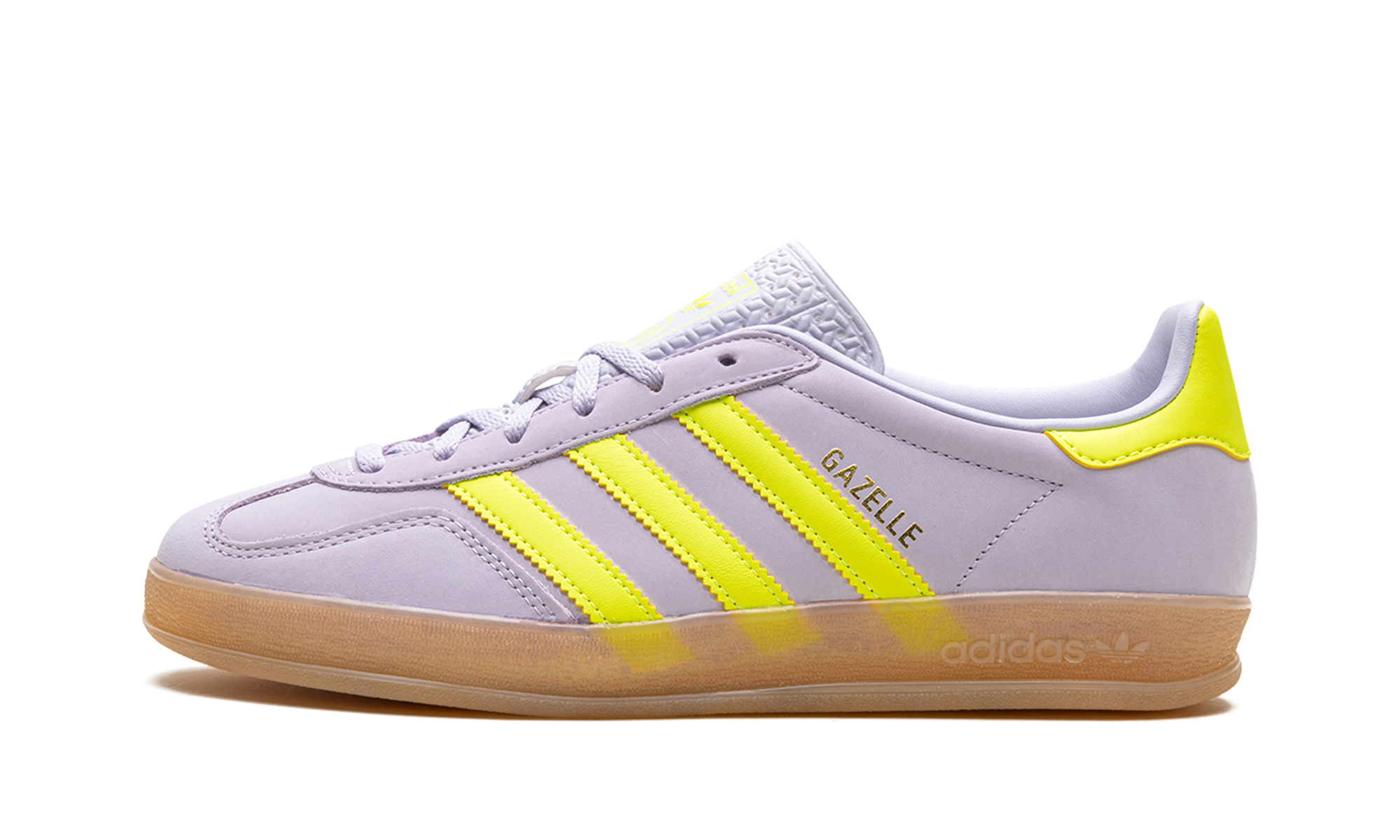 Adidas Gazelle Indoor Silver Dawn Solar Yellow