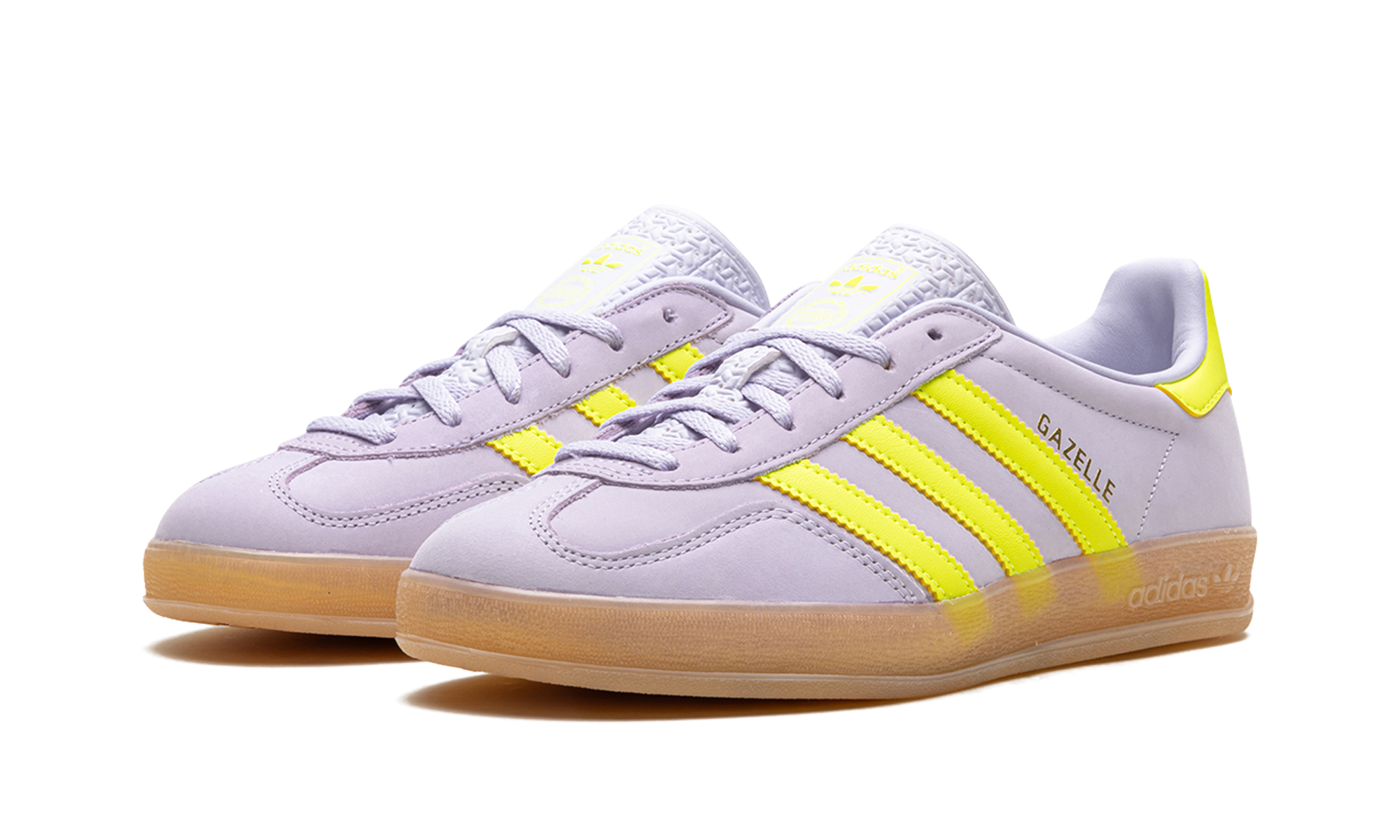 Adidas Gazelle Indoor Silver Dawn Solar Yellow