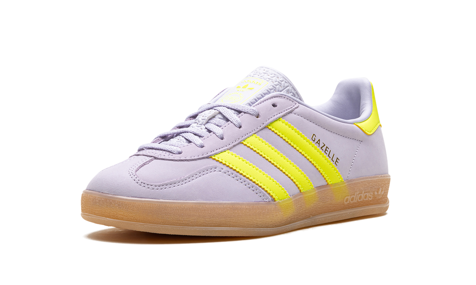 Adidas Gazelle Indoor Silver Dawn Solar Yellow