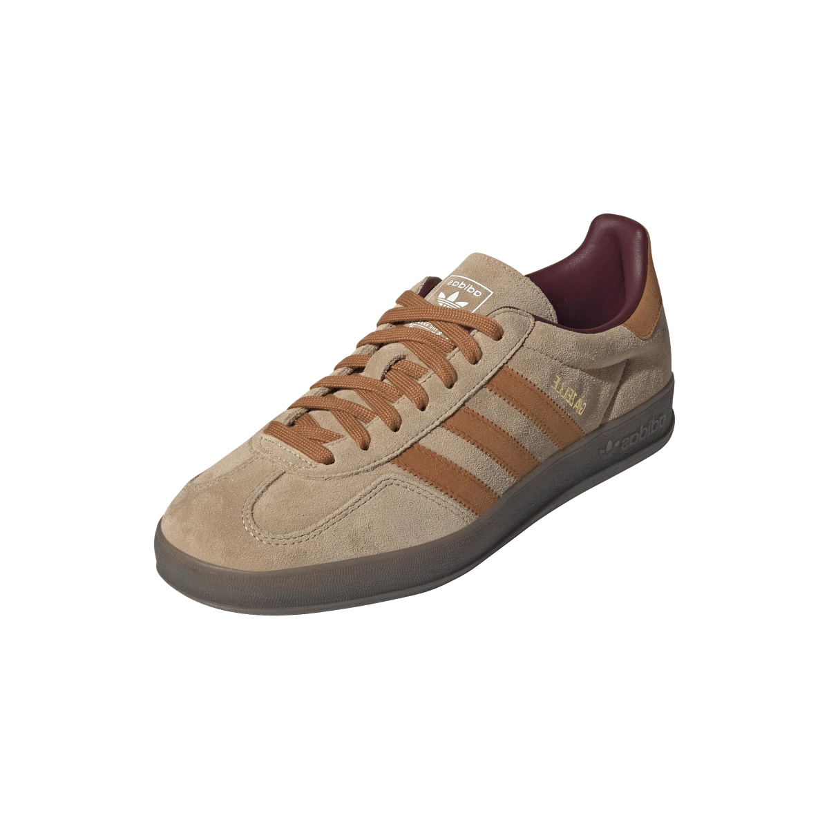 Adidas Gazelle Indoor Warm Sandstone Craft Ochre, Warm Sandstone/Craft Ochre/Shadow Red (JH5412)