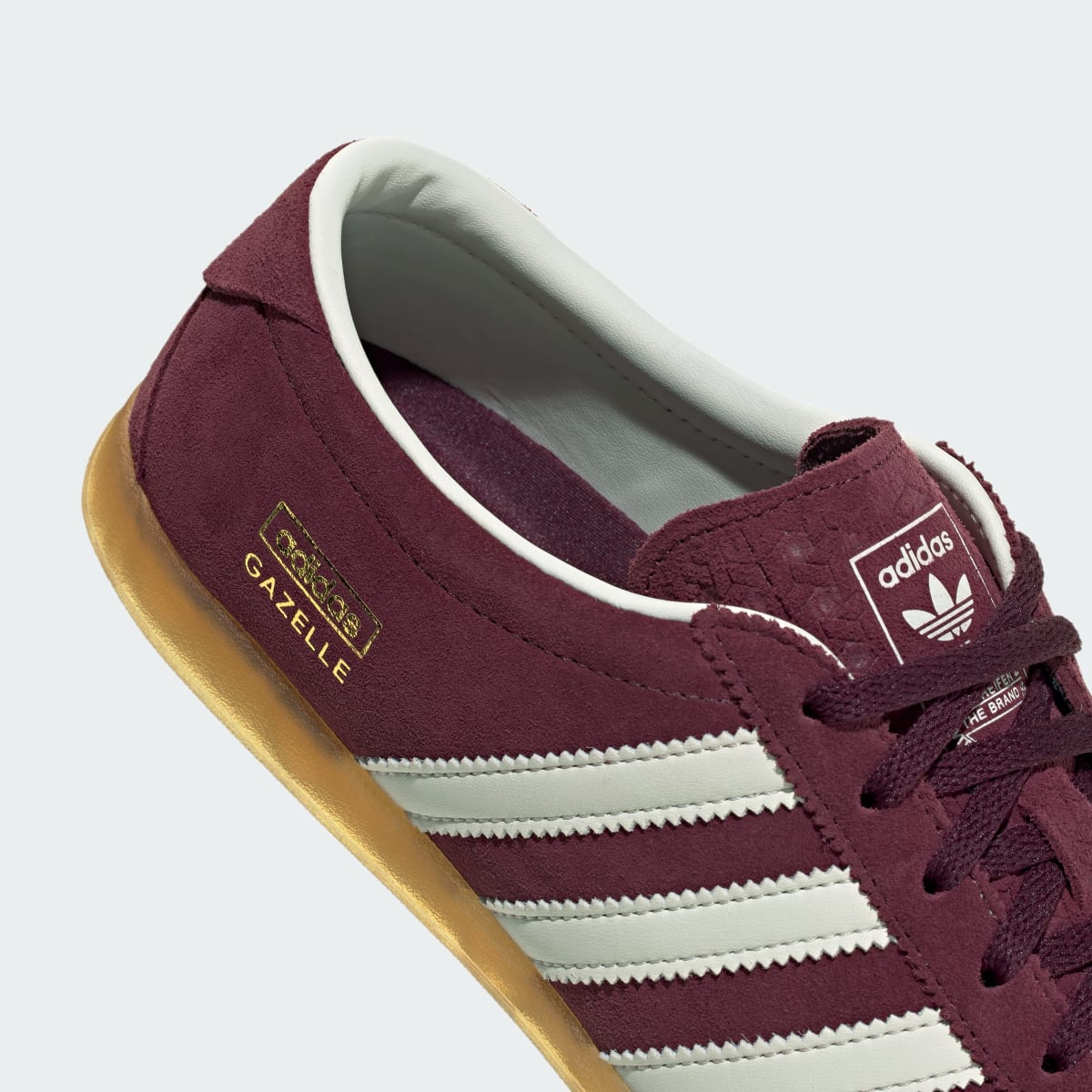 Adidas Gazelle Lo Pro Maroon White