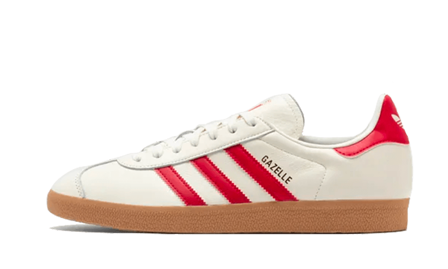 Adidas Gazelle Peru, Off White/Team Power Red 2/Gum (ID3720)