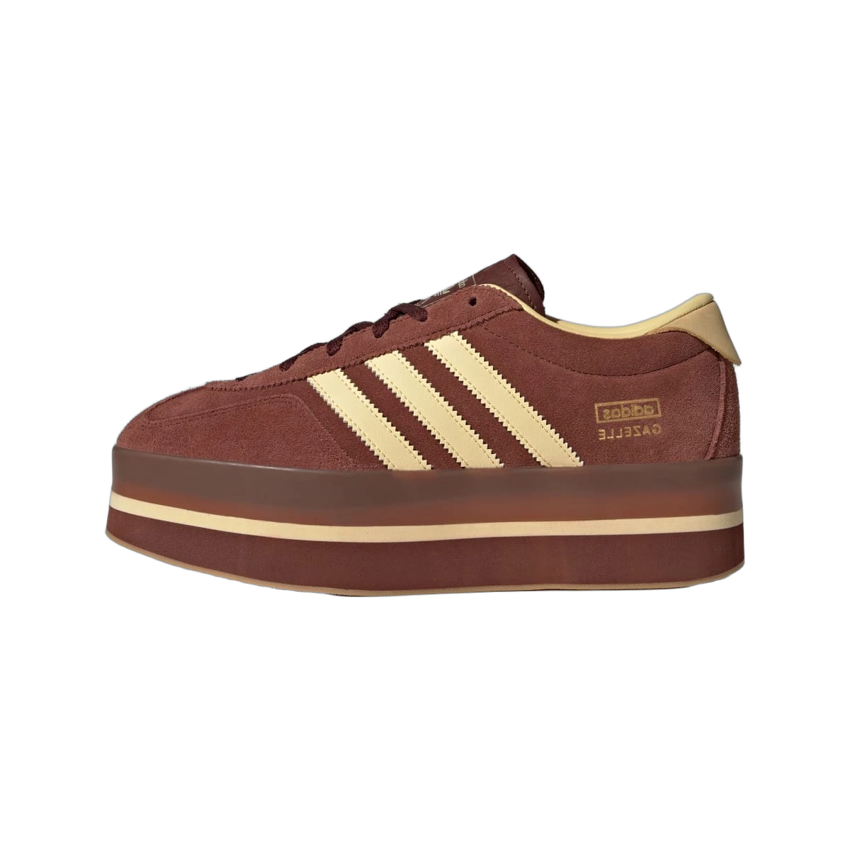 Adidas Gazelle Stack Fox Brown Orange Tint