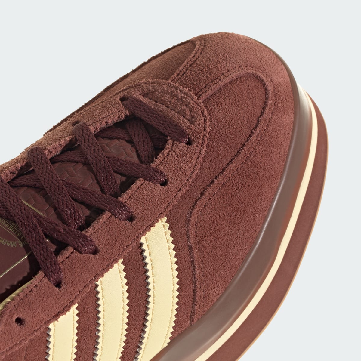 Adidas Gazelle Stack Fox Brown Orange Tint