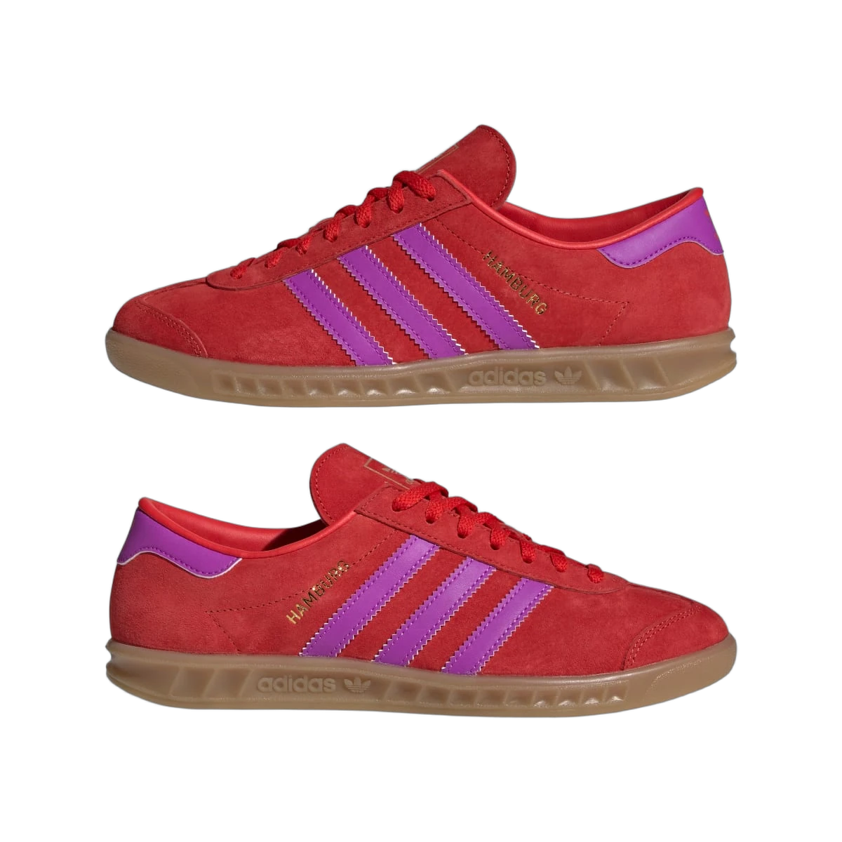 Adidas Hamburg Red Purple Burst