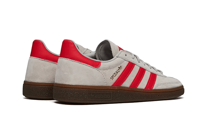 Adidas Handball Spezial Grey Hi-Res Red, Grey Two/Hi-Res Red/Gold Metallic (EF5747)