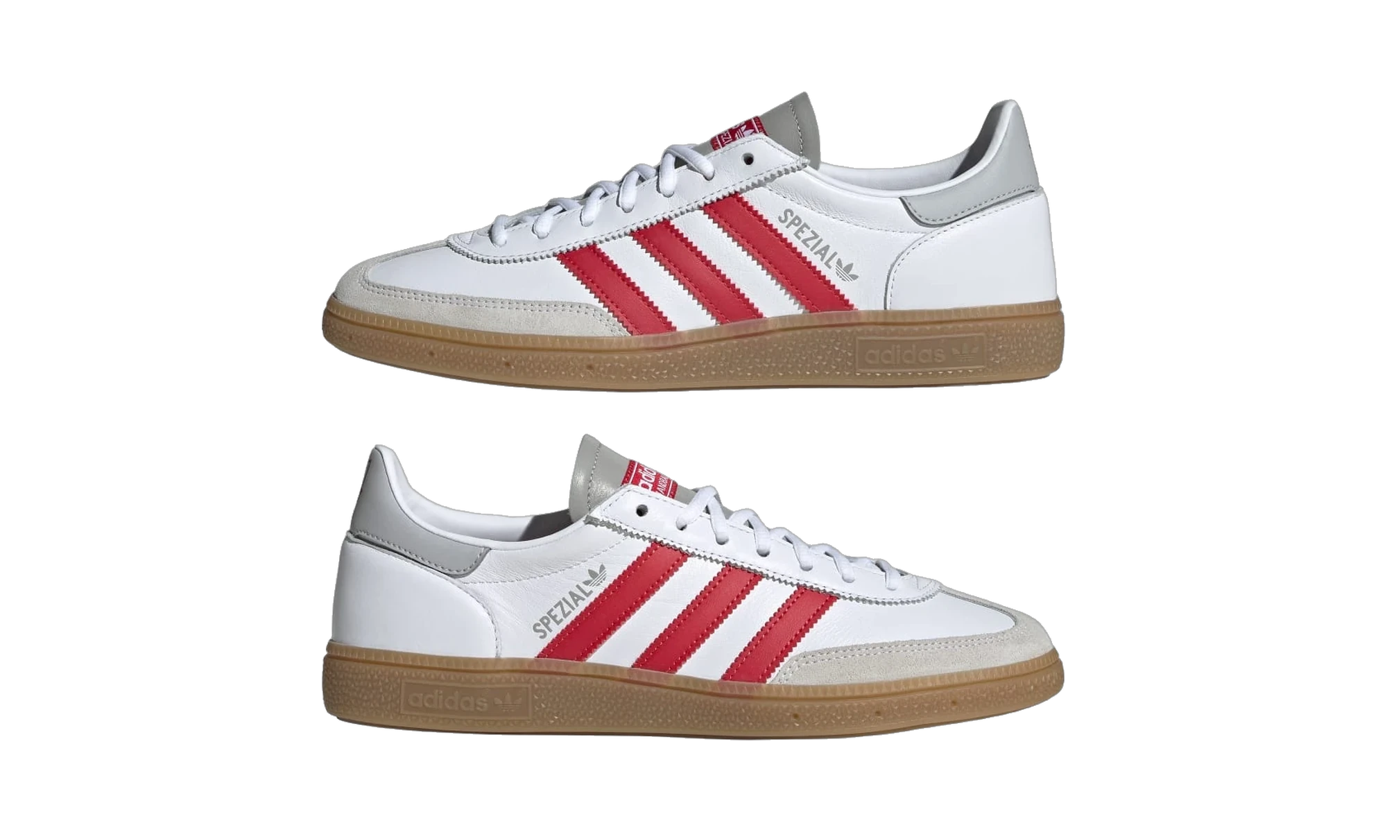 Adidas Handball Spezial Liverpool FC White Strawberry Red