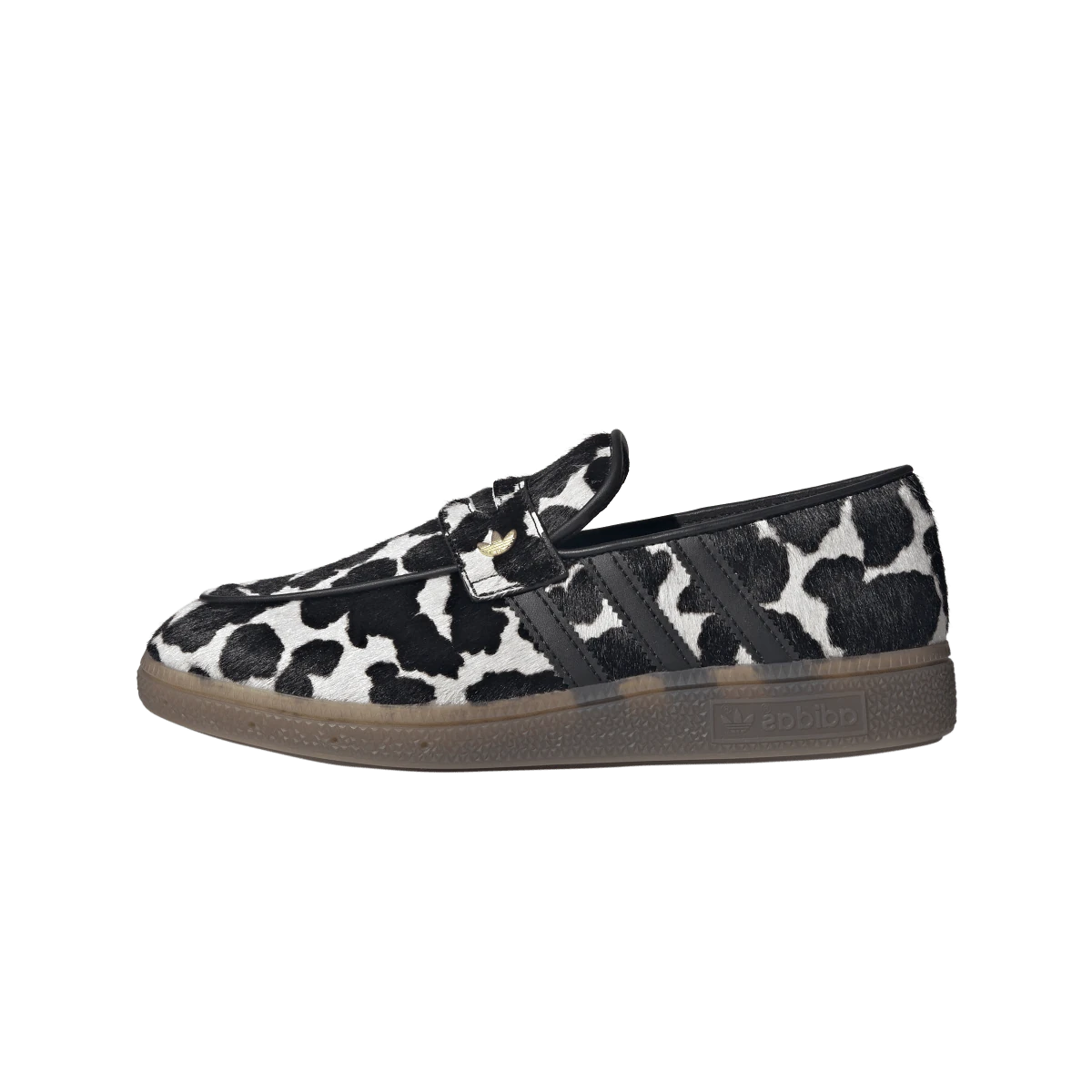 Adidas Handball Spezial Loafer Cow Print Black White