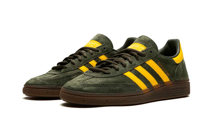 Adidas Handball Spezial Night Cargo Tribe Yellow, Night Cargo/Tribe Yellow/Gum (EF5748)