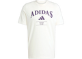 Adidas Heritage Graphic Tee Chalk White Aurora Plum