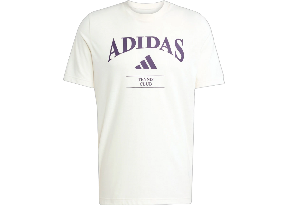 Adidas Heritage Graphic T-Shirt Chalk White Aurora Plum