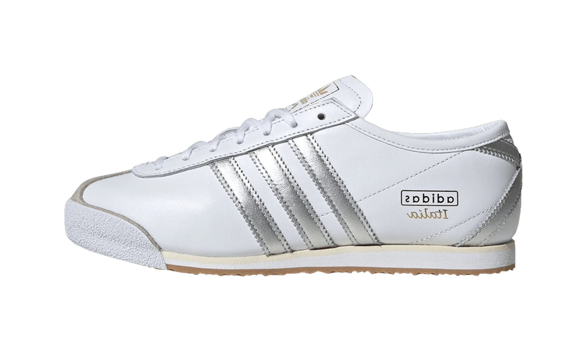 Adidas Italia 70s Cloud White Silver Metallic Cream White