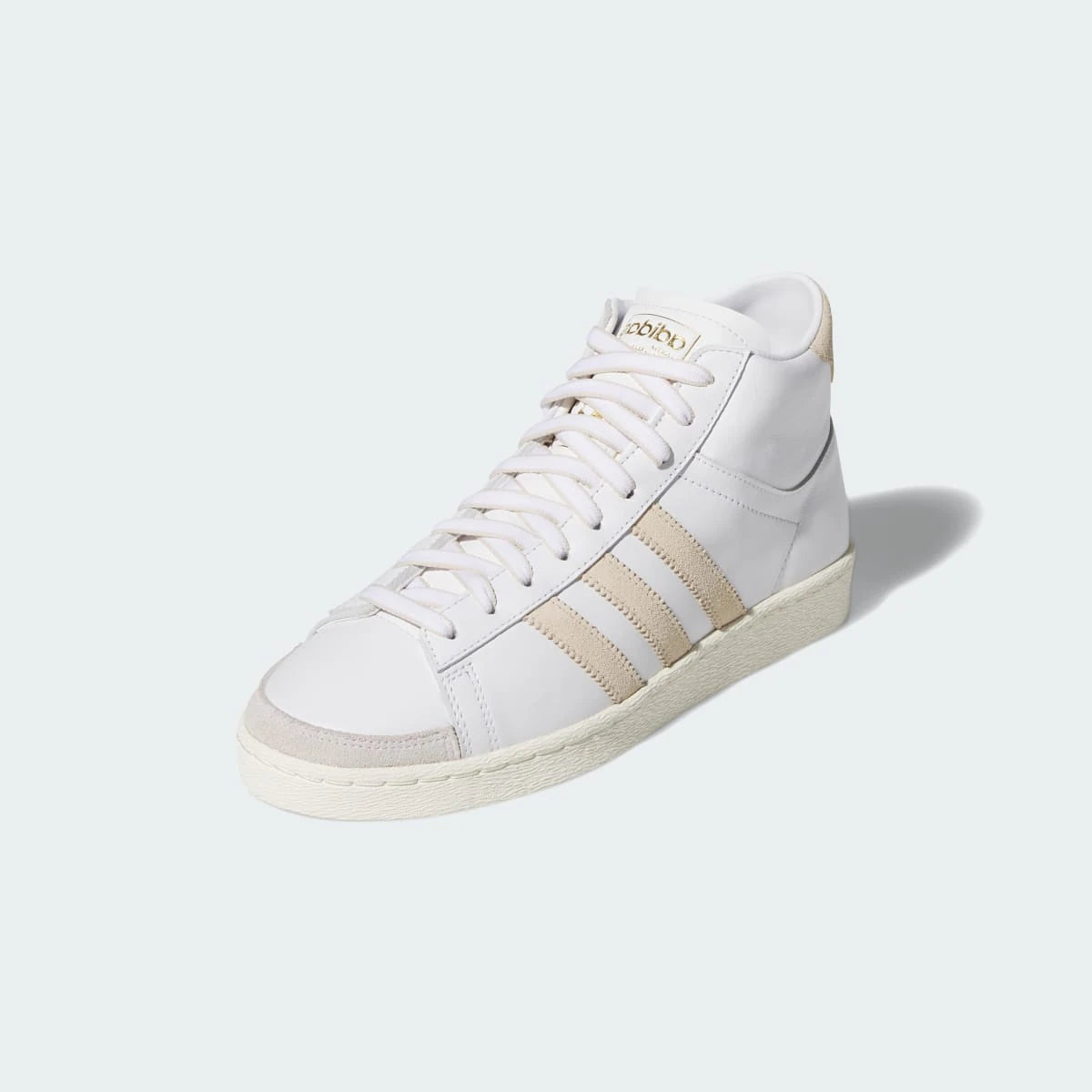 Adidas Jabbar Hi White Crystal Linen Off White