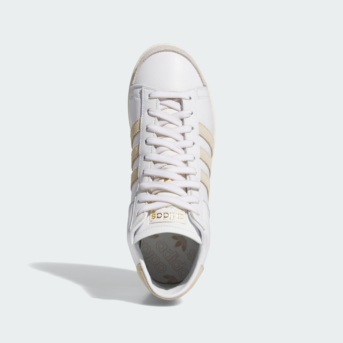 Adidas Jabbar Hi White Crystal Linen Off White