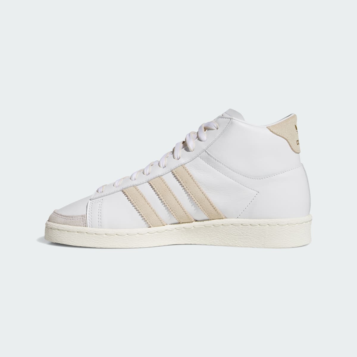 Adidas Jabbar Hi White Crystal Linen Off White