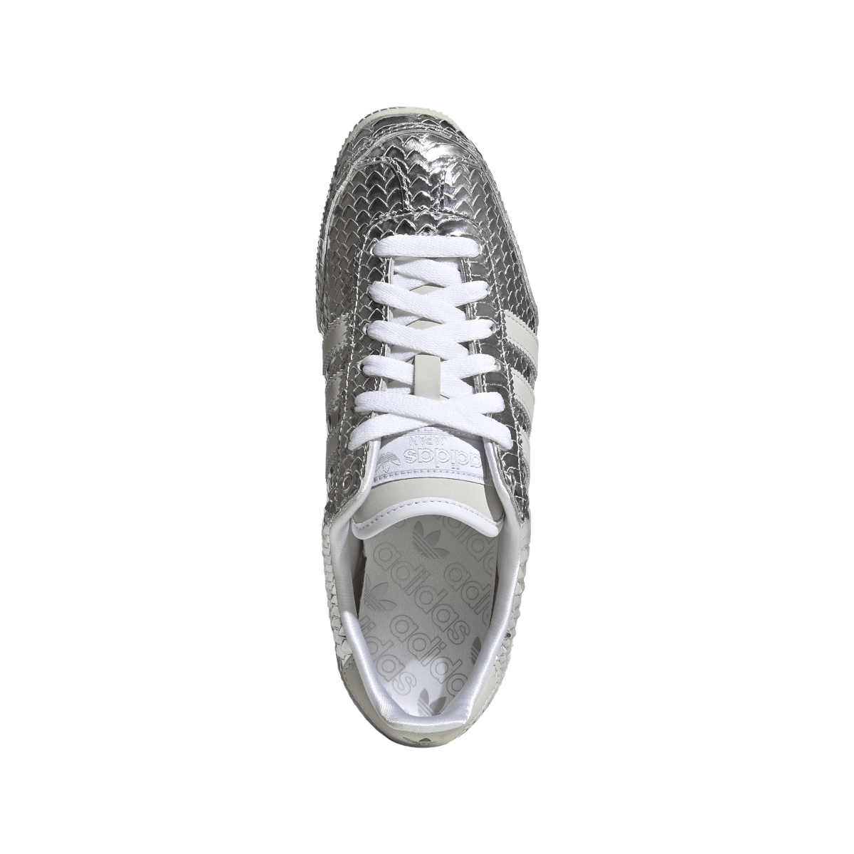 Adidas Japan Patent Snakeskin Silver Metallic