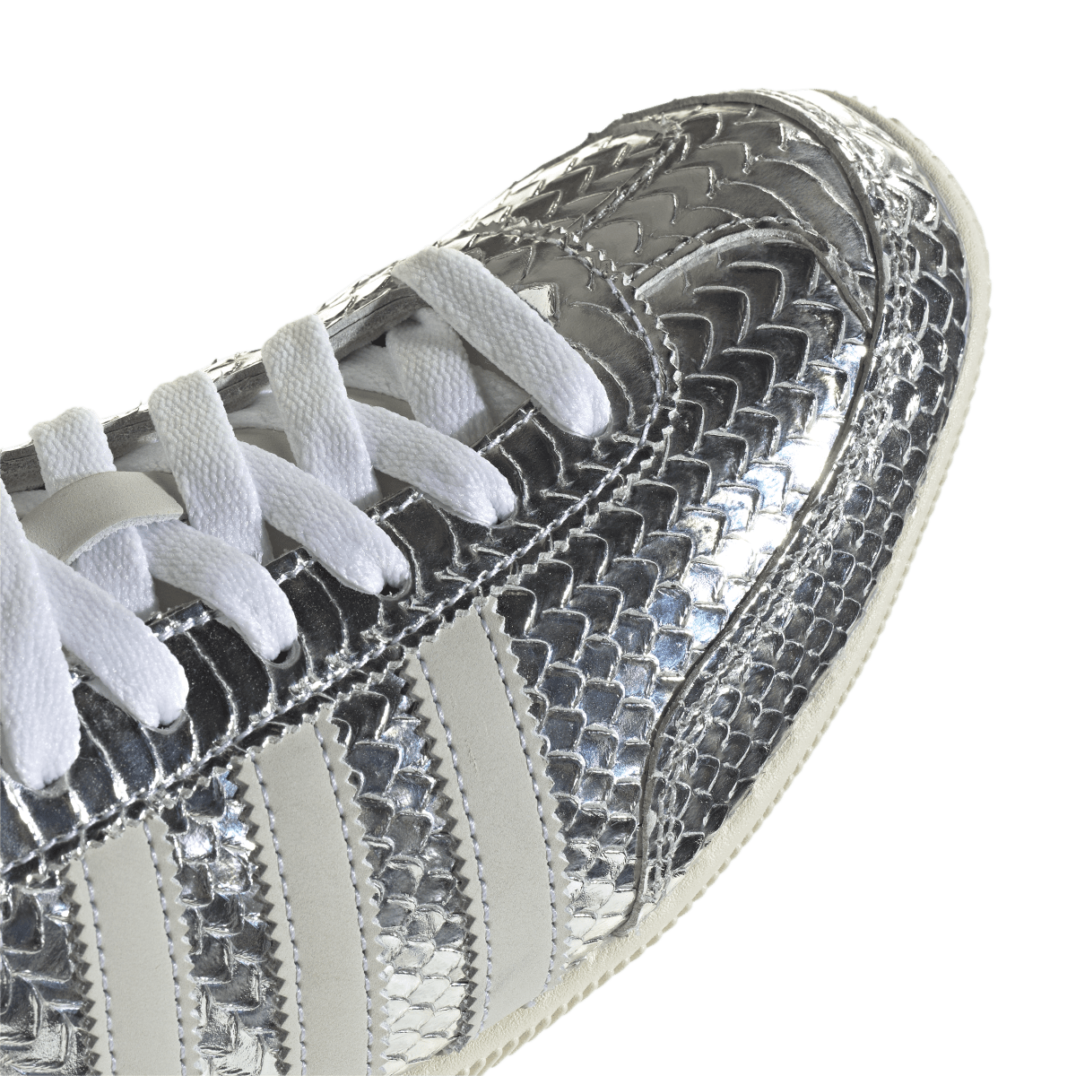 Adidas Japan Patent Snakeskin Silver Metallic