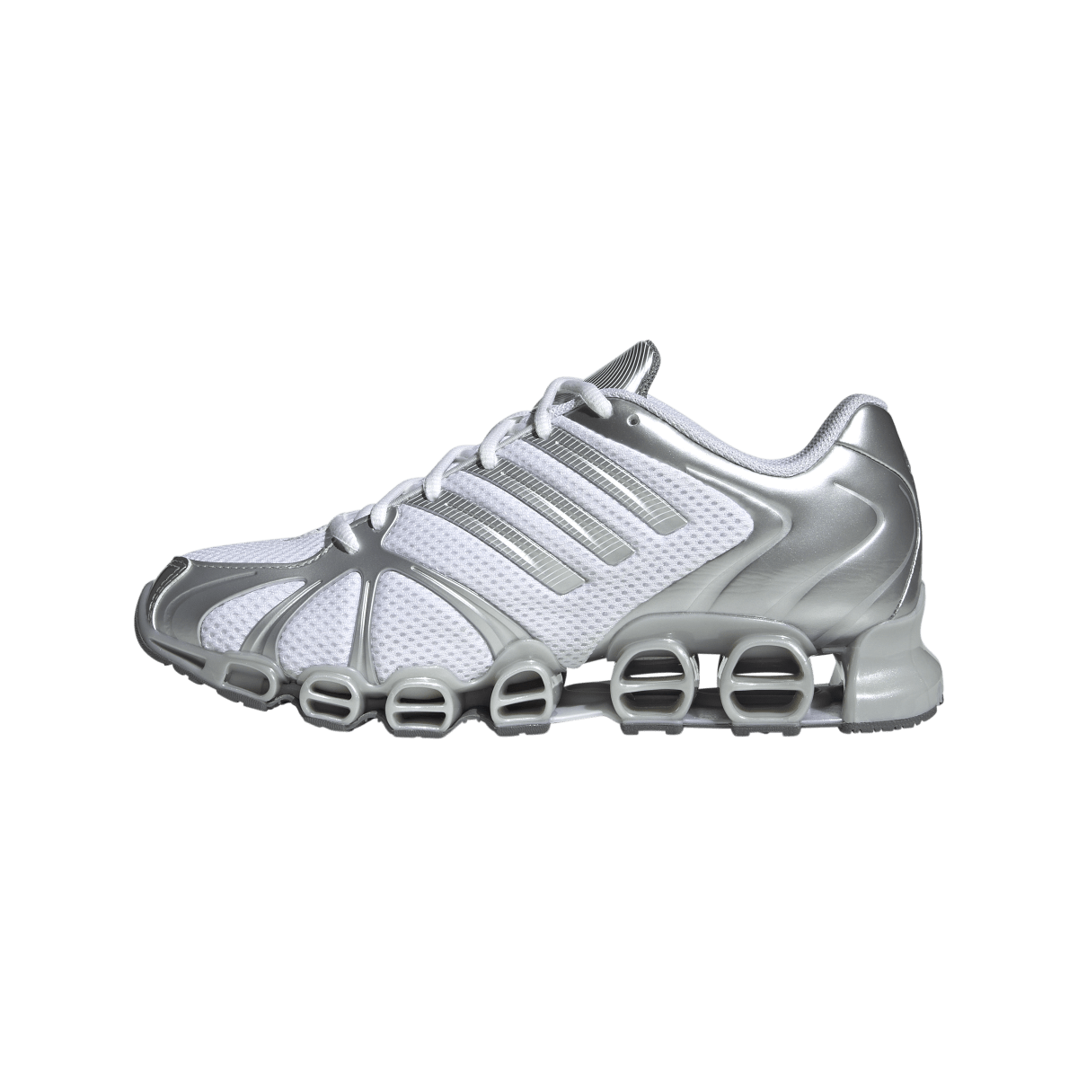 Adidas Mega Ghostride Cloud White Silver Metallic Matte Silver
