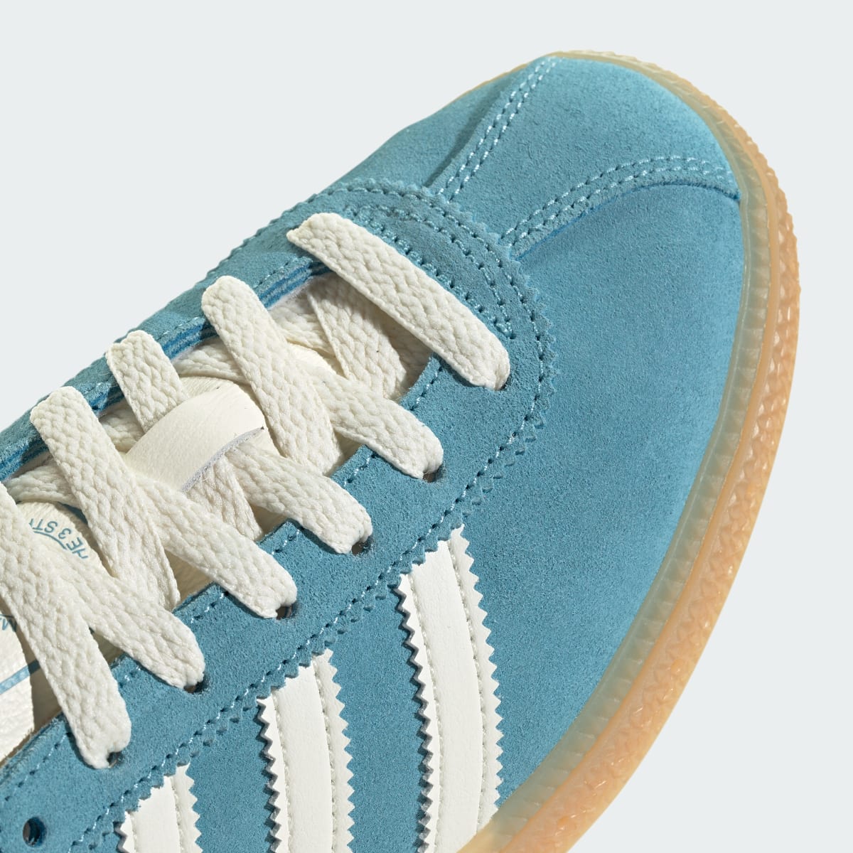 Adidas Muenchen Preloved Blue Off White Silver Metallic