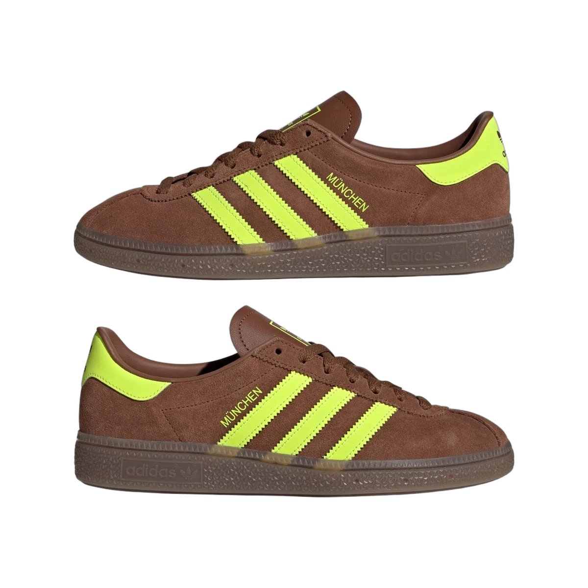 Adidas Muenchen Preloved Brown Solar Yellow