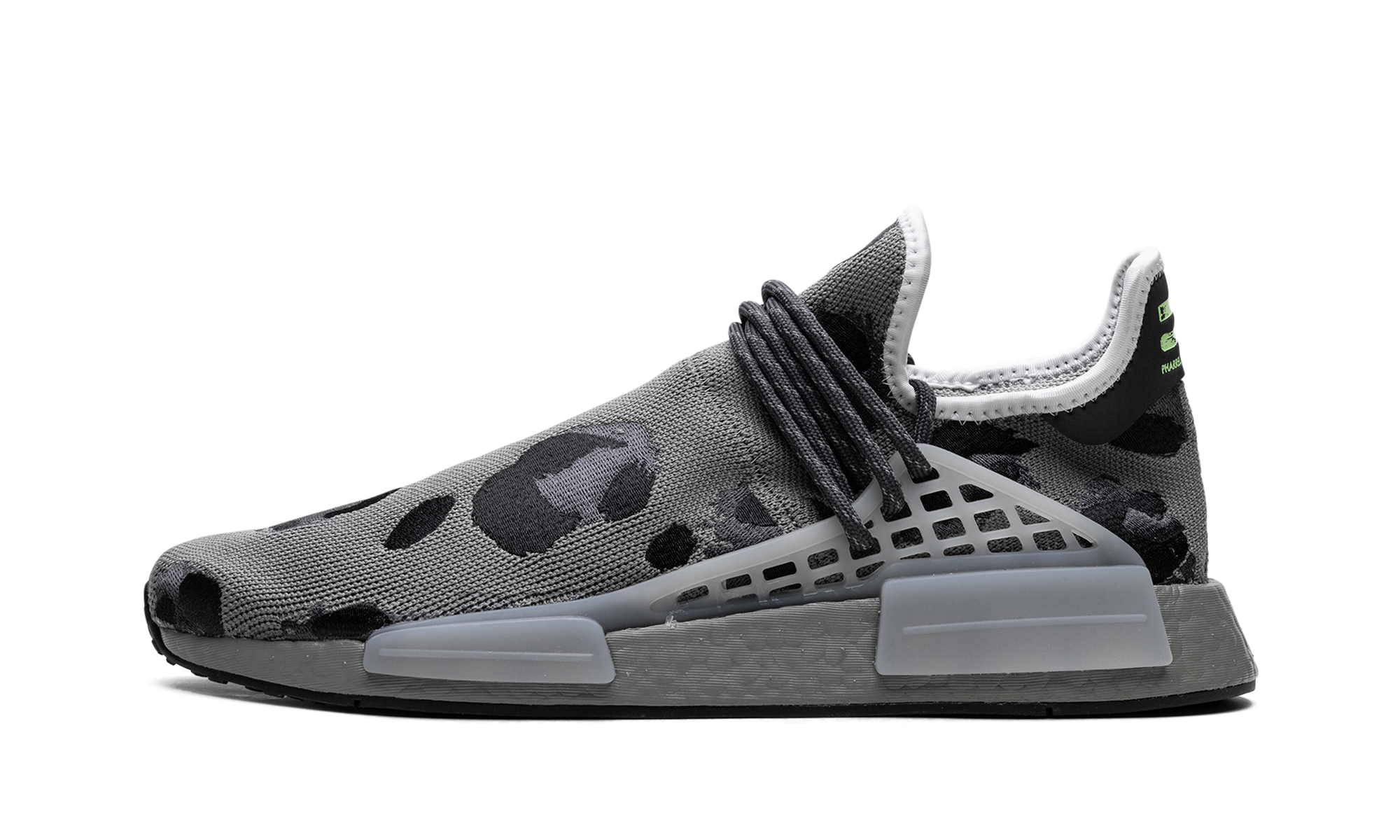 Adidas NMD Hu Pharrell Animal Print Ash Grey