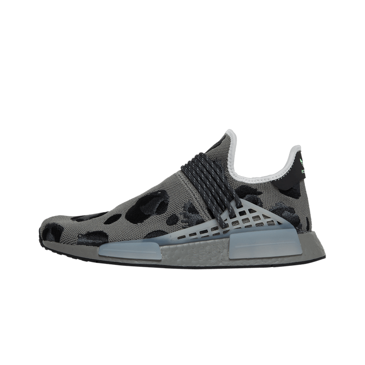 Adidas NMD Hu Pharrell Animal Print Ash Grey, Ash/Mgh Solid Grey/Core Black (ID1531)