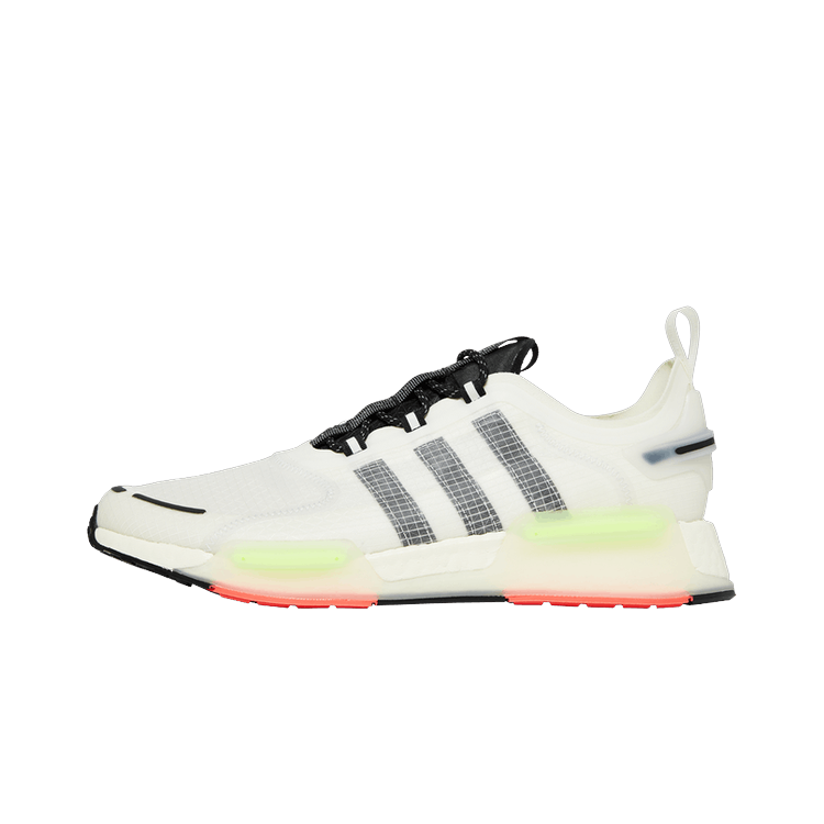 Adidas NMD V3 Crystal White Signal Green Solar Pink, Crystal White/Core Black/Signal Green (GW3063)