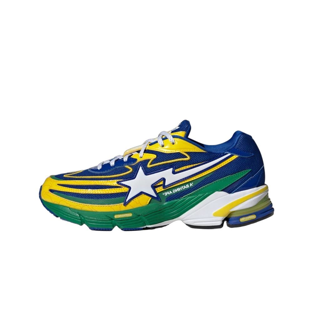 Adidas Orketro Bape Yellow Blue Green, Green/Power Blue/Blue (JQ2398)