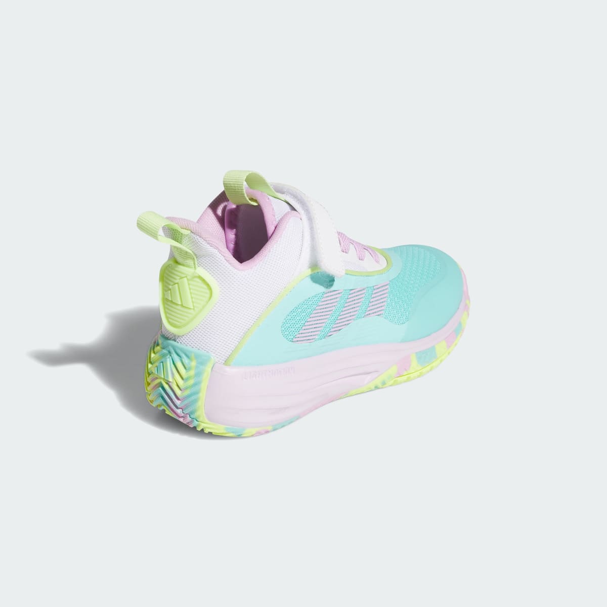 Adidas Ownthegame 3.0 Flash Aqua Bliss Lilac White