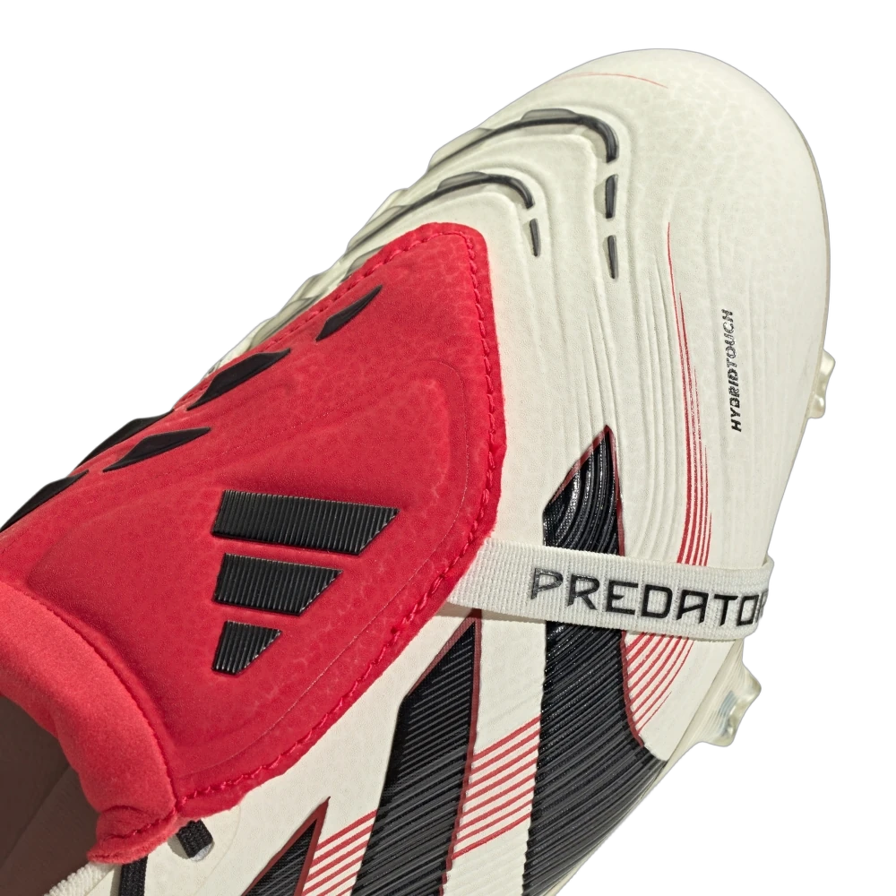 Adidas Predator Elite Foldover Tongue FG Goal Hunter Pack, Off White/Core Black/Pure Ruby (ID8968)