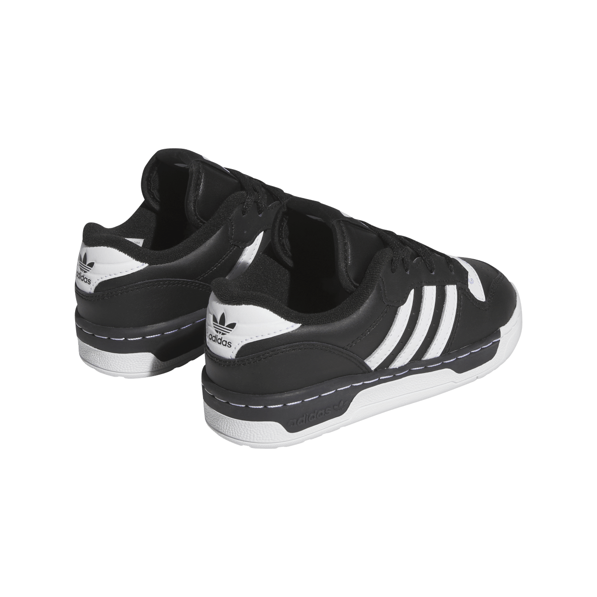 Adidas Rivalry Low Core Black Cloud White (PS)