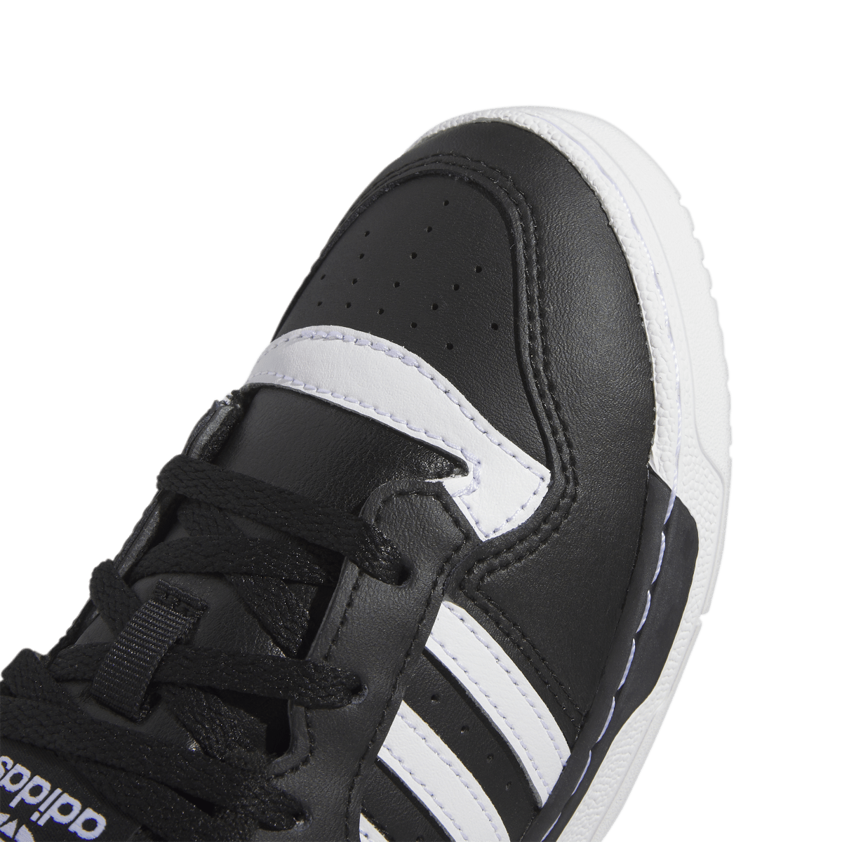 Adidas Rivalry Low Core Black Cloud White (PS)
