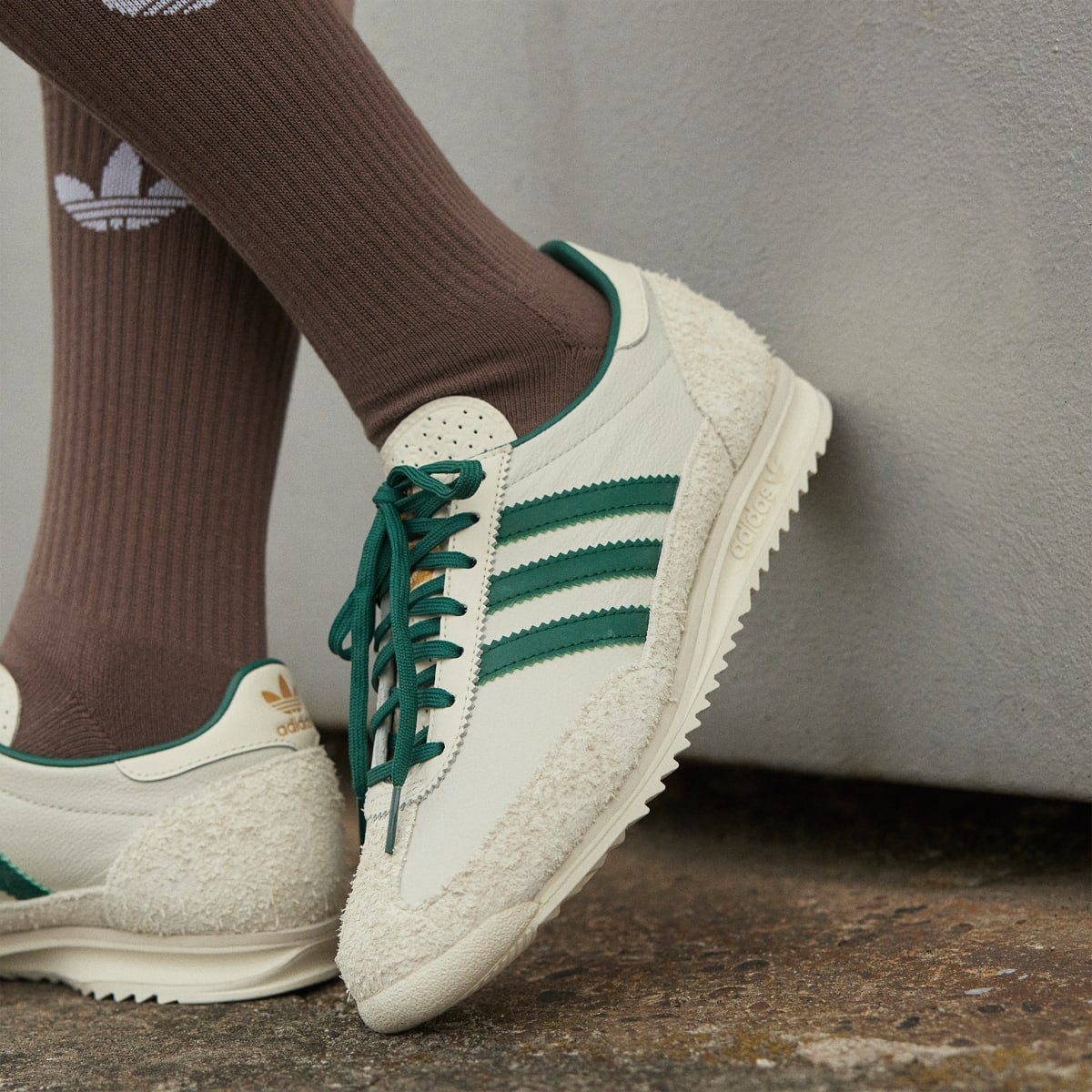 Adidas SL 72 OG Off White Collegiate Green