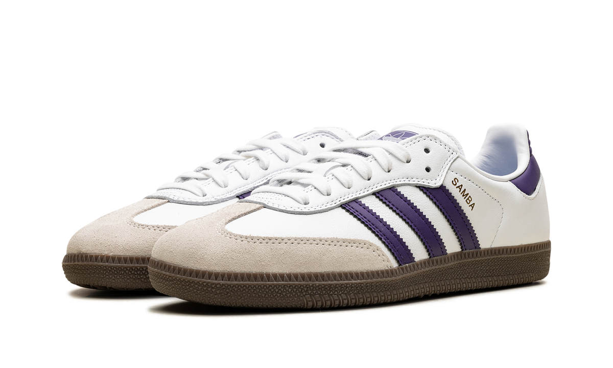 Adidas Samba ADV Cloud White Collegiate Purple