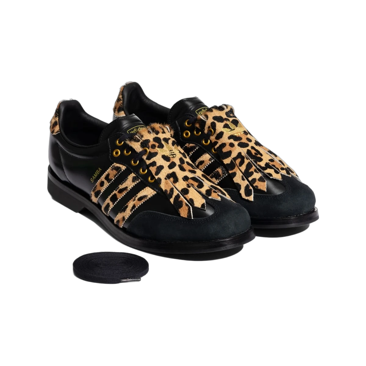 Adidas Samba Bowling Shoe Leopard Black