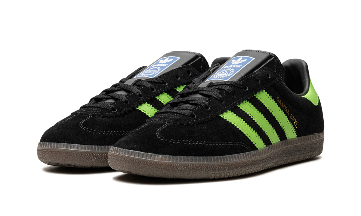 Adidas Samba Deco SPZL Black Lucid Lime