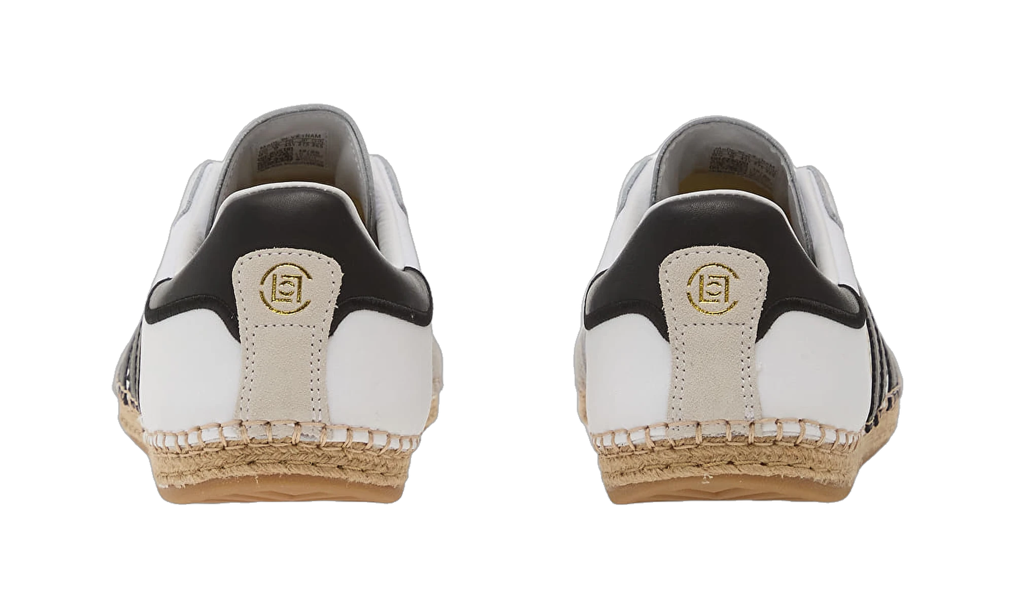 Adidas Samba Espadrille CLOT By Edison Chen White Black