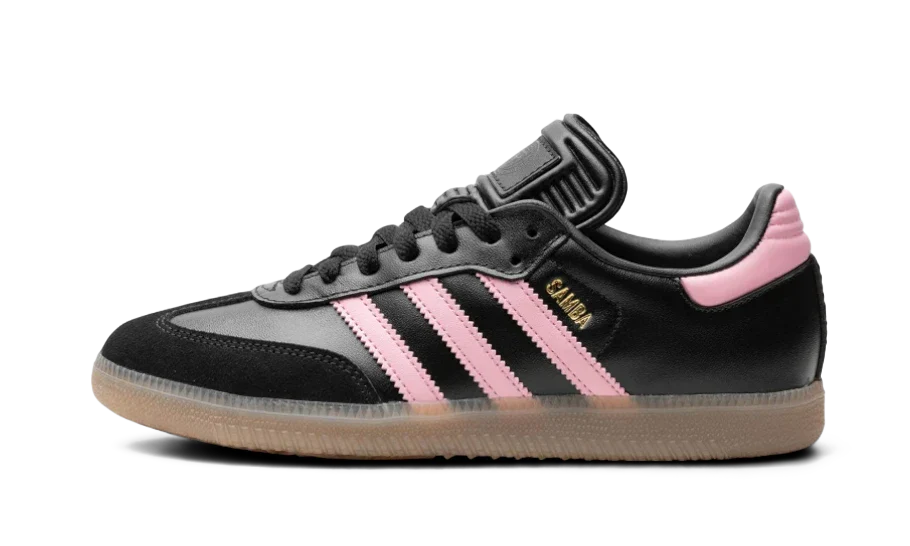 Adidas Samba Inter Miami CF Messi Black, Black/Pink/Gum (IH8157)