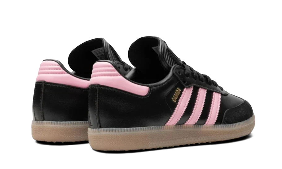 Adidas Samba Inter Miami CF Messi Black, Black/Pink/Gum (IH8157)