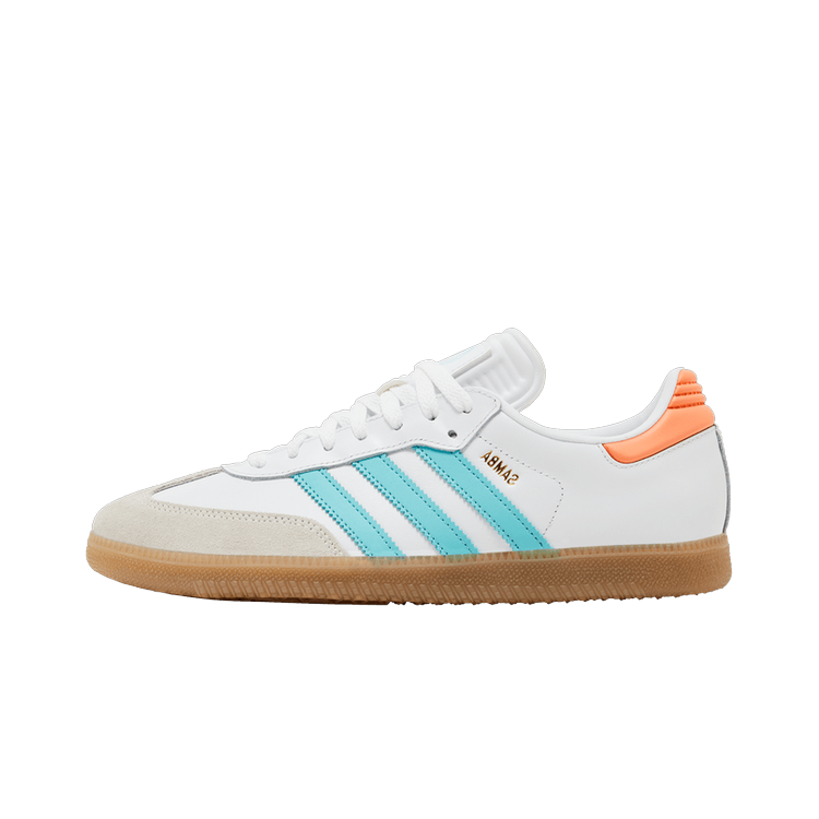 Adidas Samba Inter Miami Mint, White/Easy Mint/Pink (IH8160)