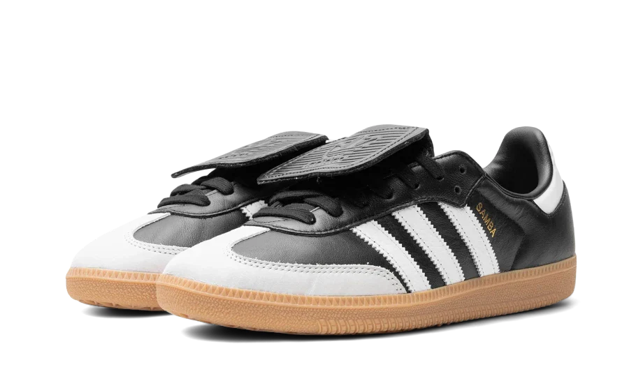 Adidas Samba LT Black White, Core Black/White/Metallic Gold (IG2010)