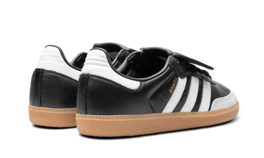 Adidas Samba LT Black White, Core Black/White/Metallic Gold (IG2010)