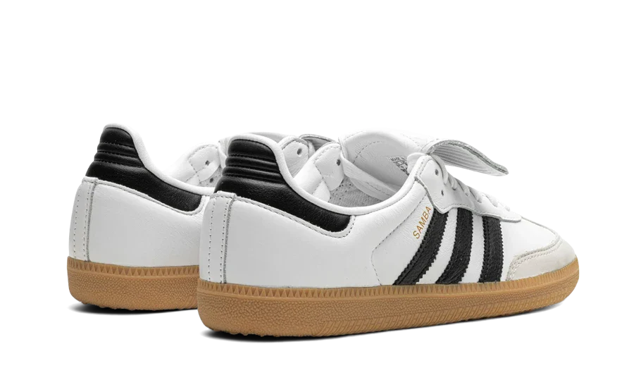 Adidas Samba LT Cloud White Core Black Gum, Cloud White/Core Black/Gold Metallic (IG4279)