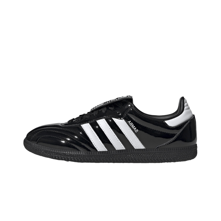 Adidas Samba LT Core Black Patent Leather, Core Black/White (JI2707)