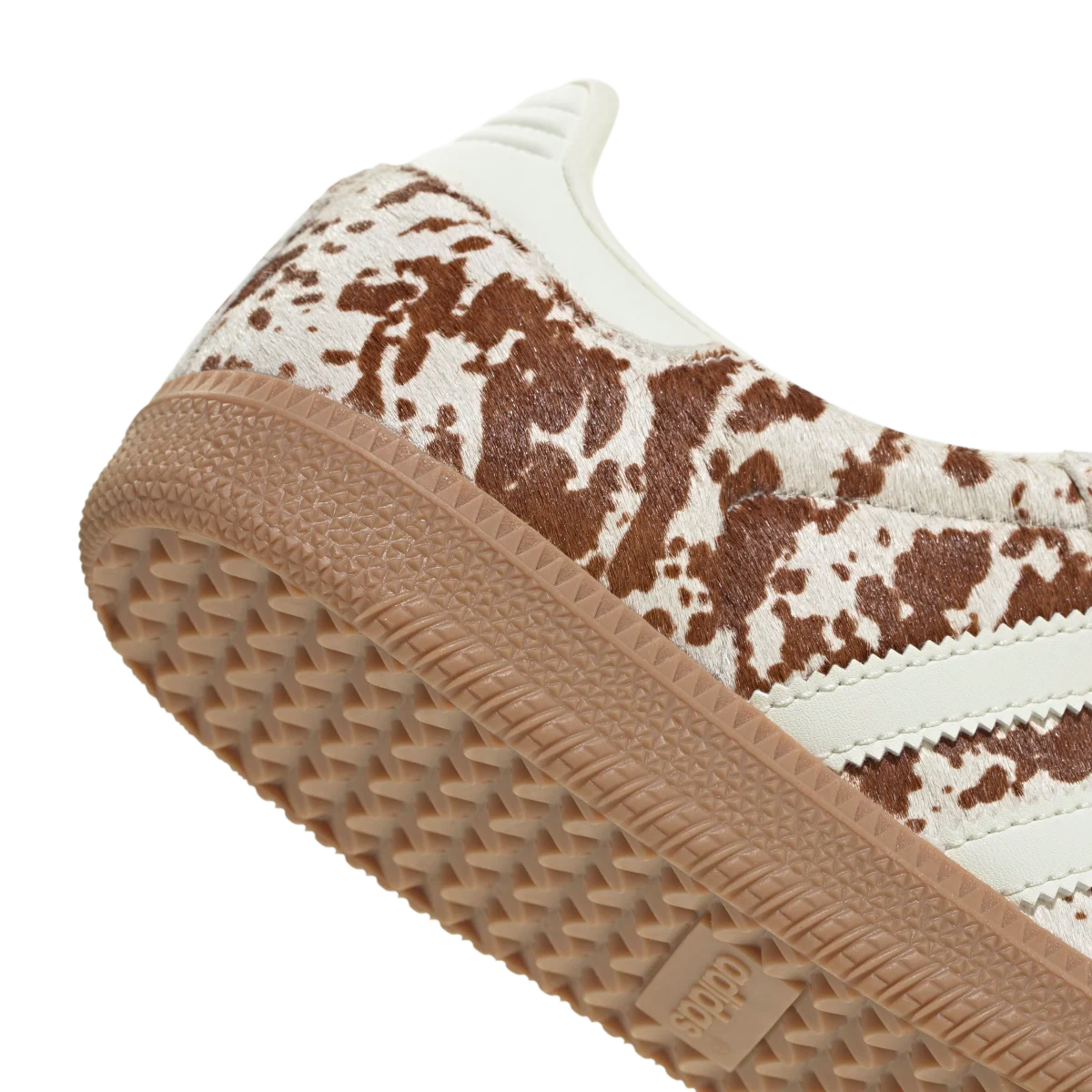 Adidas Samba LT Cow Print Brown White, Off White/Lucid Pink/Gum Four (JS3931)