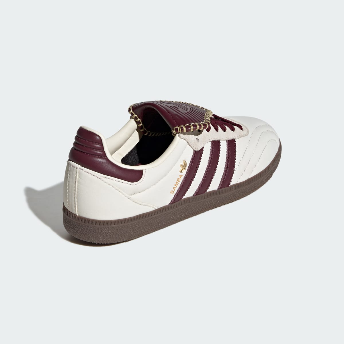 Adidas Samba LT Cream White Maroon