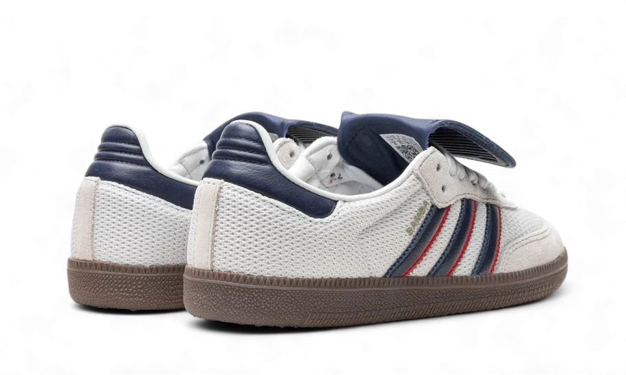 Adidas Samba LT Crystal White Dark Blue, Crystal White/Dark Blue/Gum (IE9169)