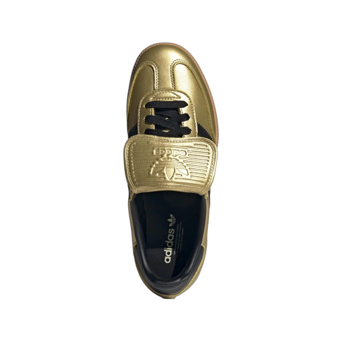 Adidas Samba LT Gold Metallic Black Gum