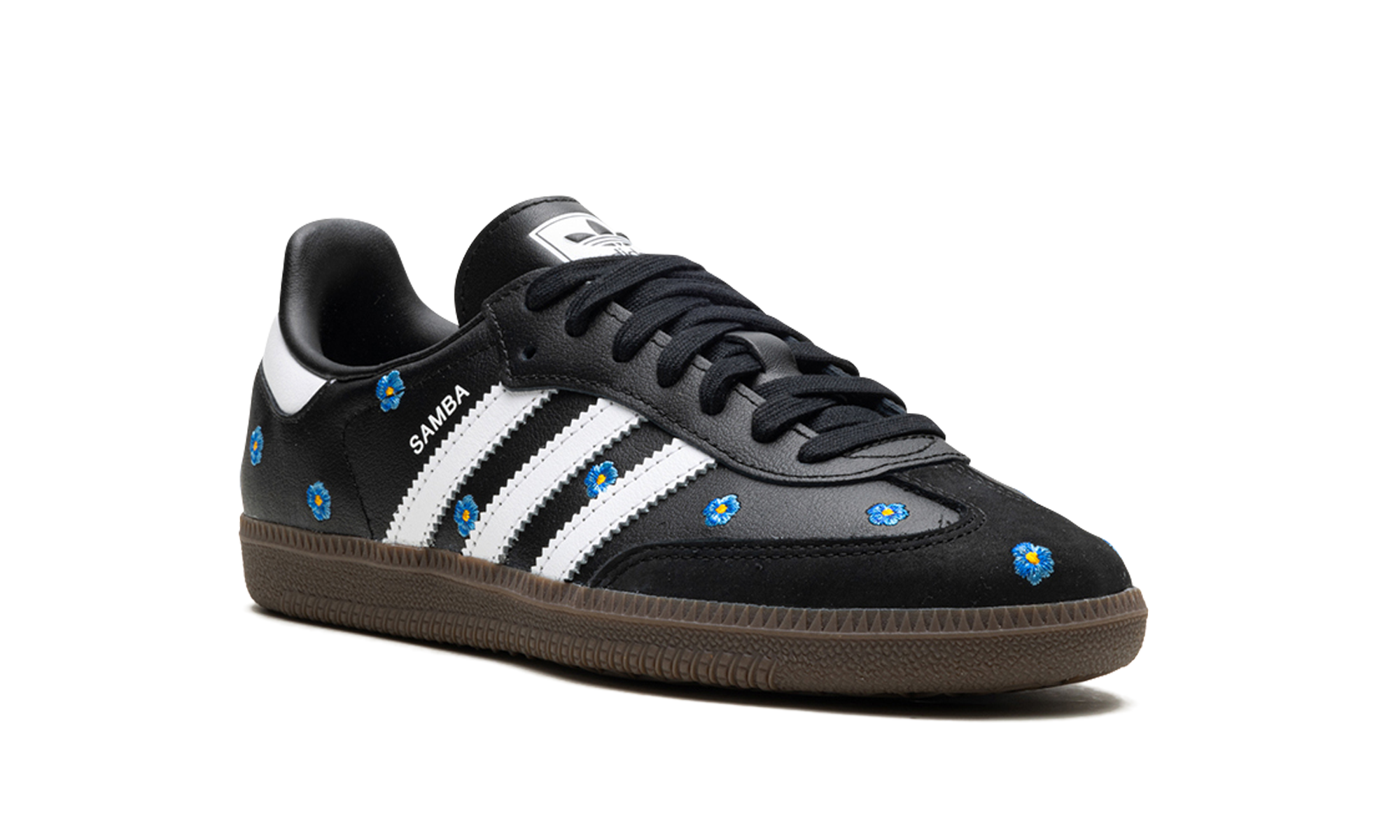 Adidas Samba Light Blue Floral Core Black